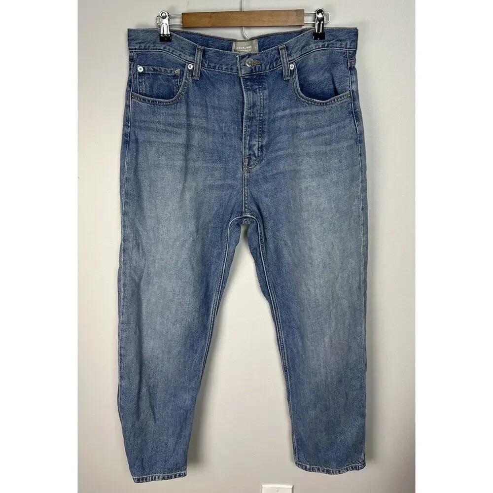 Everlane The Summer Slouch Jean Denim Size 31 Organic Cotton Women’s